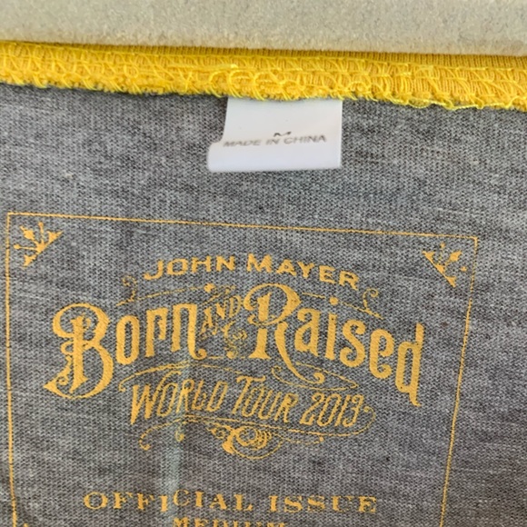 John Mayer 2013 Official Born and Raised Tour - Picture 4 of 6